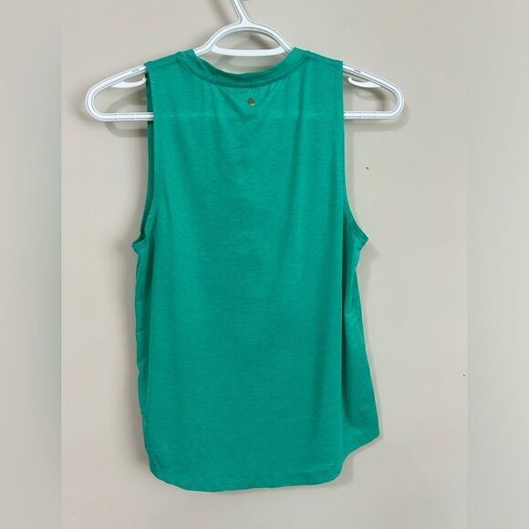 Spiritual Gangster  x Peloton Tank Top Women's Green Purple Gold‎ Logo - Picture 6 of 8